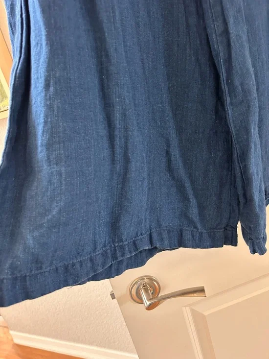 CP Shades Wendy Pants. Super wide leg. 100% Linen. Elastic waist. Quiet luxury - Picture 3 of 12